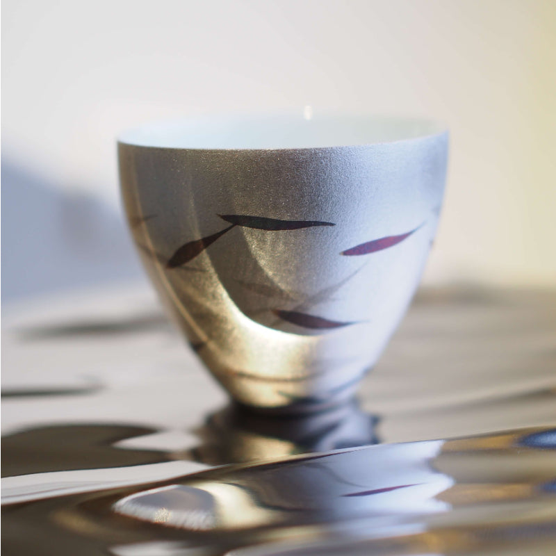 Moonlight Series - Silver Willow Procelain Cup