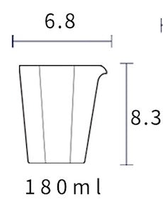 Moonlight Series - Porcelain Octagonal Communal Cup