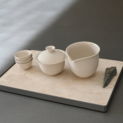 Portable Porcelain  Travel Tea Set with Case