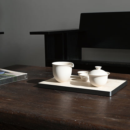 Portable Porcelain  Travel Tea Set with Case