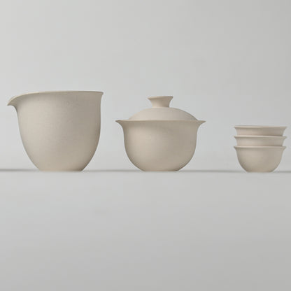 Portable Porcelain  Travel Tea Set with Case