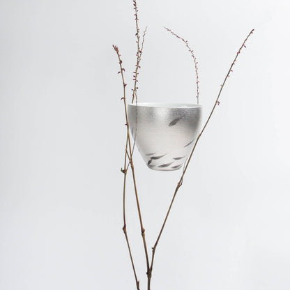 Moonlight Series - Silver Willow Procelain Cup