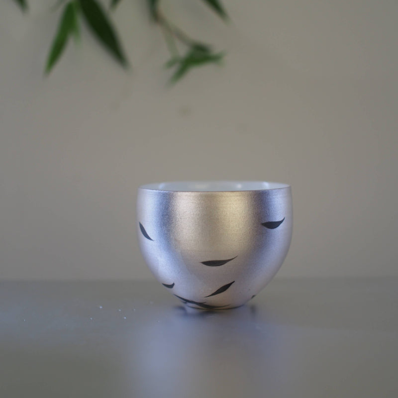 Moonlight Series - Silver Willow Procelain Cup