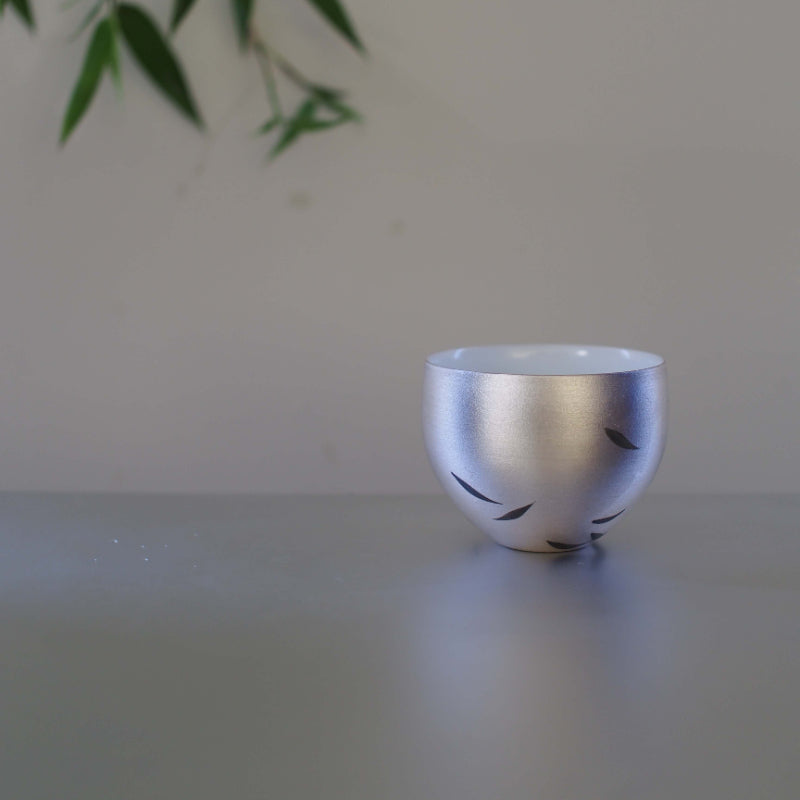 Moonlight Series - Silver Willow Procelain Cup