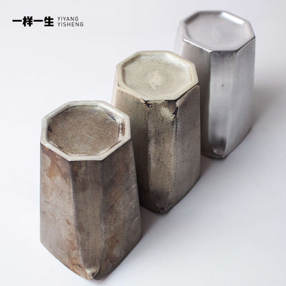 Moonlight Series - Porcelain Octagonal Communal Cup