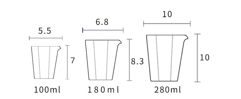 Moonlight Series - Porcelain Octagonal Communal Cup